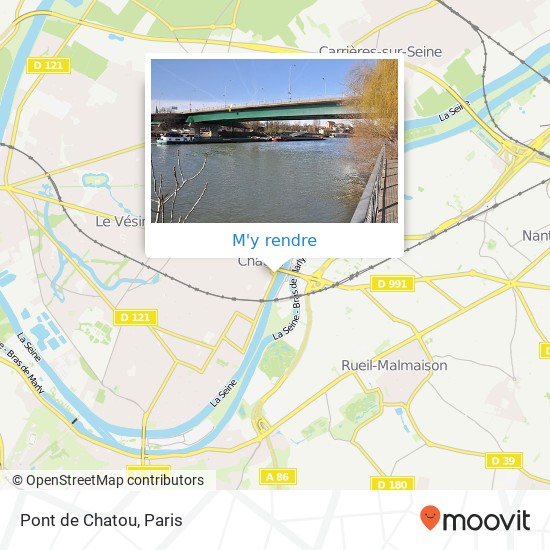 Pont de Chatou plan