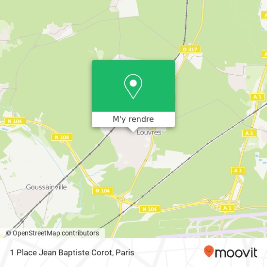 1 Place Jean Baptiste Corot plan