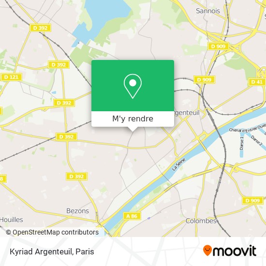 Kyriad Argenteuil plan