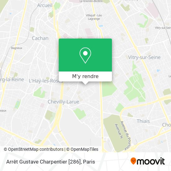 Arrêt Gustave Charpentier [286] plan