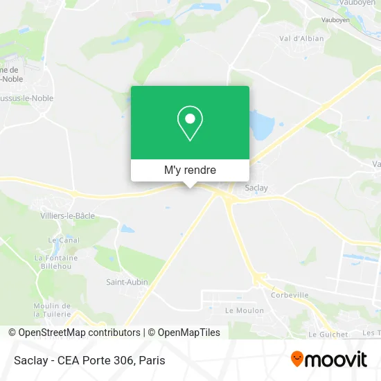 Saclay - CEA Porte 306 plan