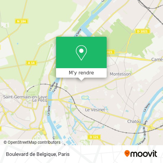 Boulevard de Belgique plan