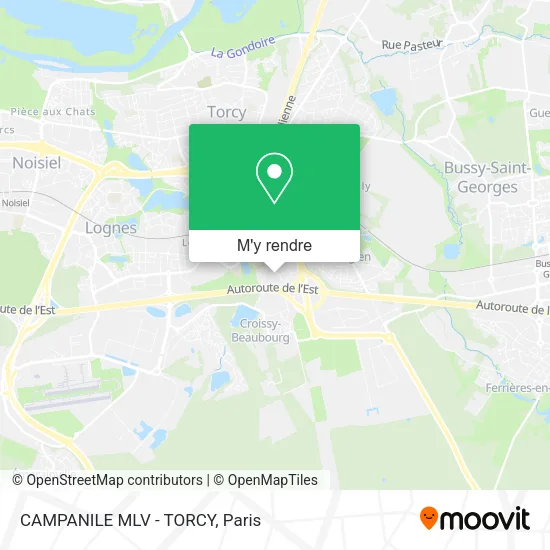 CAMPANILE MLV - TORCY plan