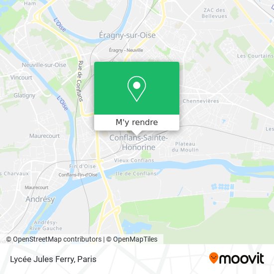 Lycée Jules Ferry plan
