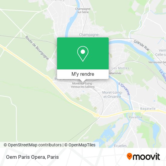 Oem Paris Opera plan