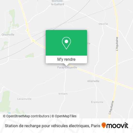 Station de recharge pour véhicules électriques plan