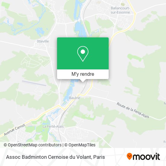 Assoc Badminton Cernoise du Volant plan