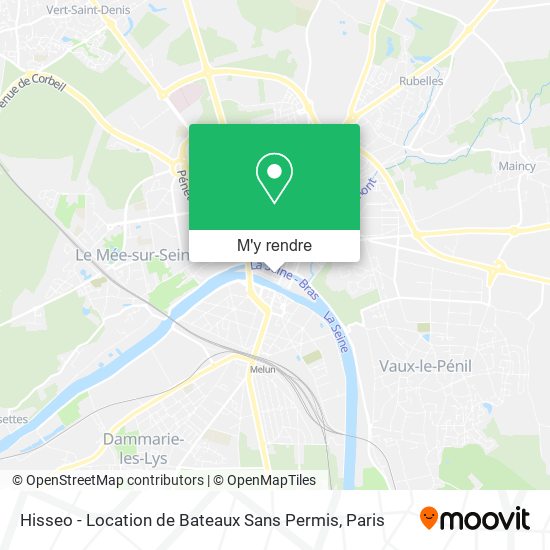 Hisseo - Location de Bateaux Sans Permis plan