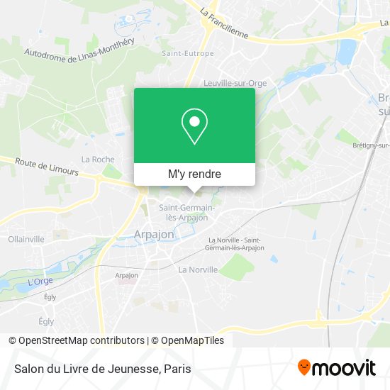 Salon du Livre de Jeunesse plan