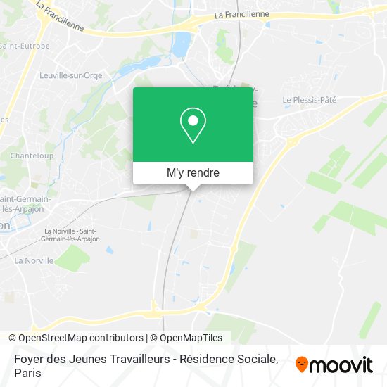 Foyer des Jeunes Travailleurs - Résidence Sociale plan