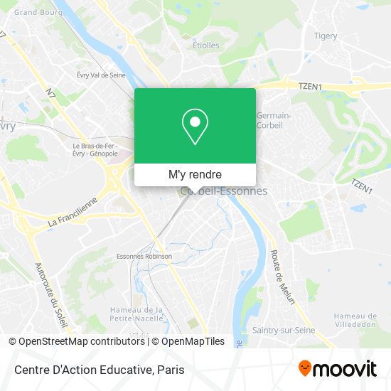 Centre D'Action Educative plan