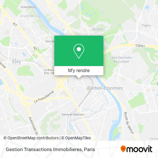 Gestion Transactions Immobilieres plan
