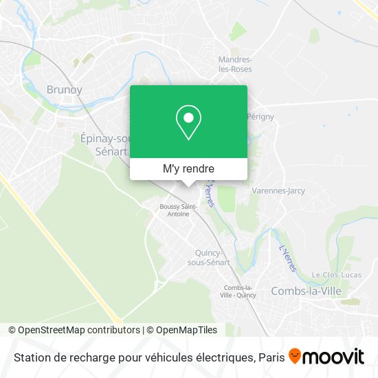 Station de recharge pour véhicules électriques plan