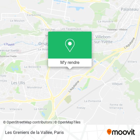 Les Greniers de la Vallée plan