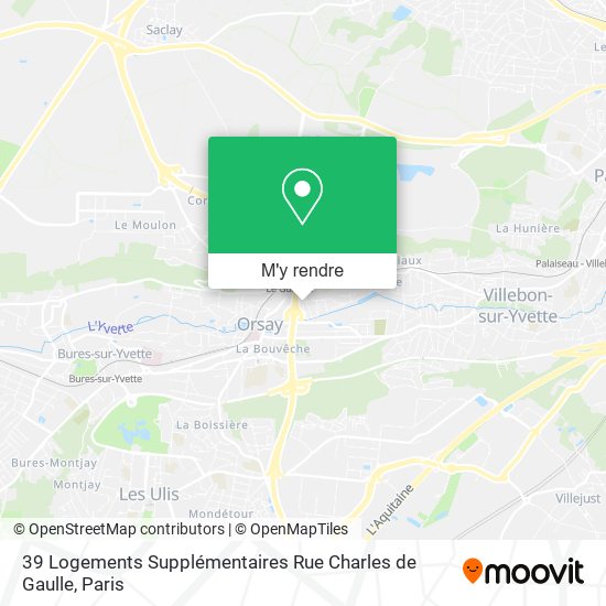 39 Logements Supplémentaires Rue Charles de Gaulle plan