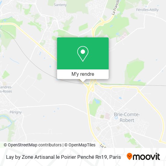 Lay by Zone Artisanal le Poirier Penché Rn19 plan