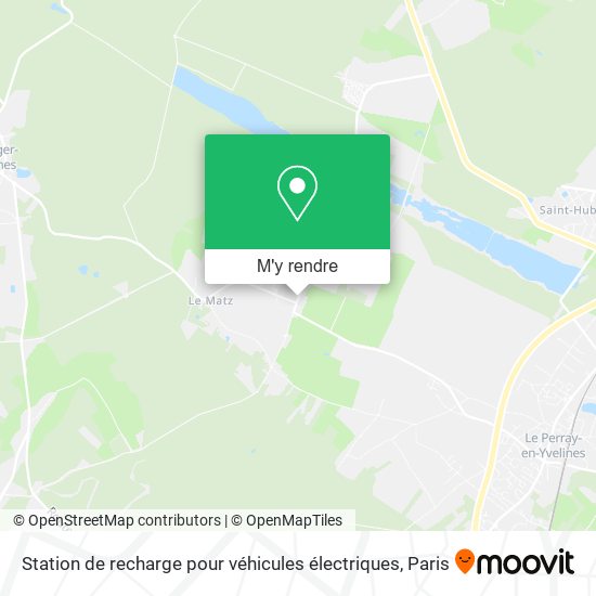 Station de recharge pour véhicules électriques plan