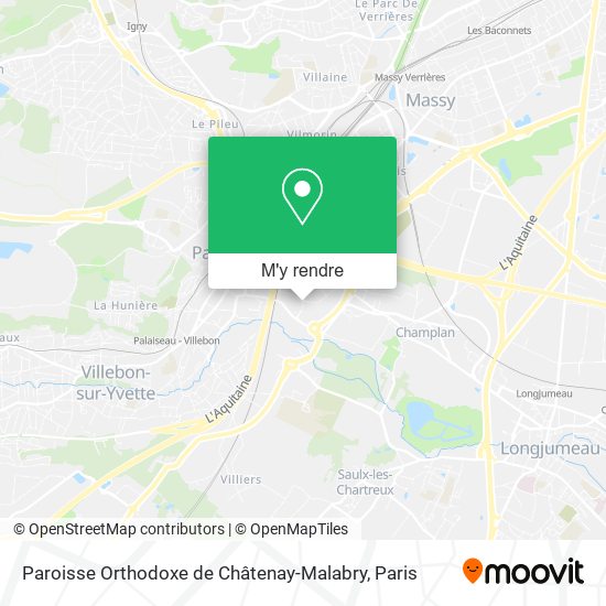 Paroisse Orthodoxe de Châtenay-Malabry plan