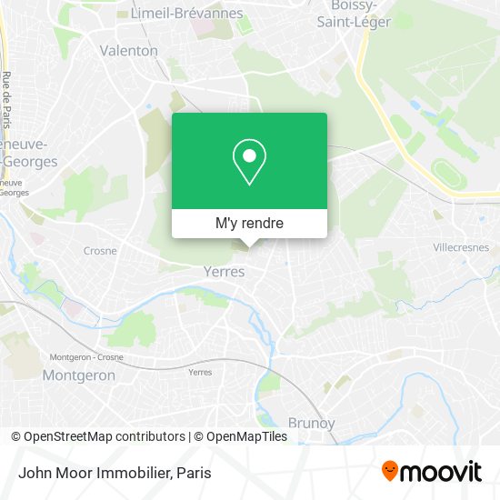 John Moor Immobilier plan