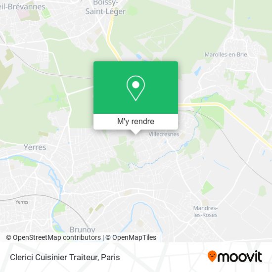 Clerici Cuisinier Traiteur plan