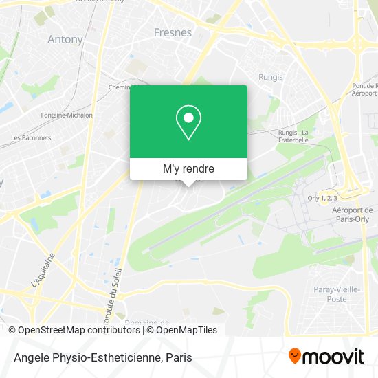 Angele Physio-Estheticienne plan