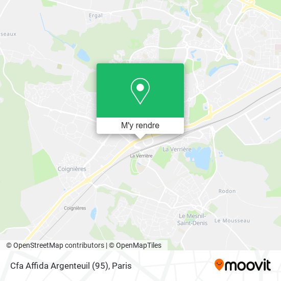 Cfa Affida Argenteuil (95) plan