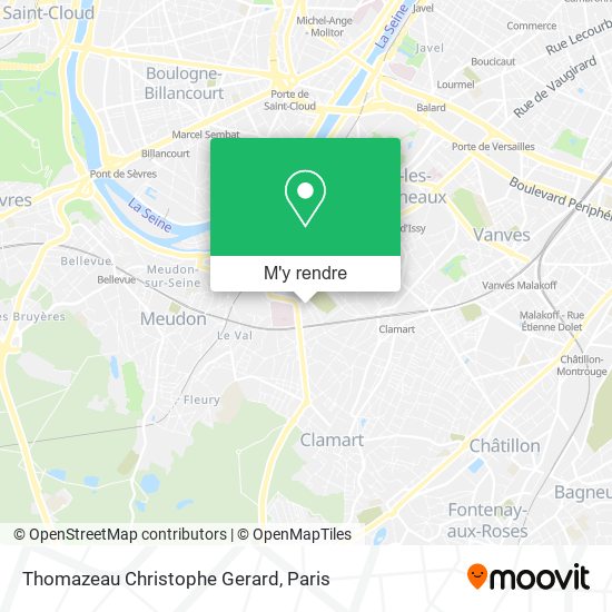 Thomazeau Christophe Gerard plan