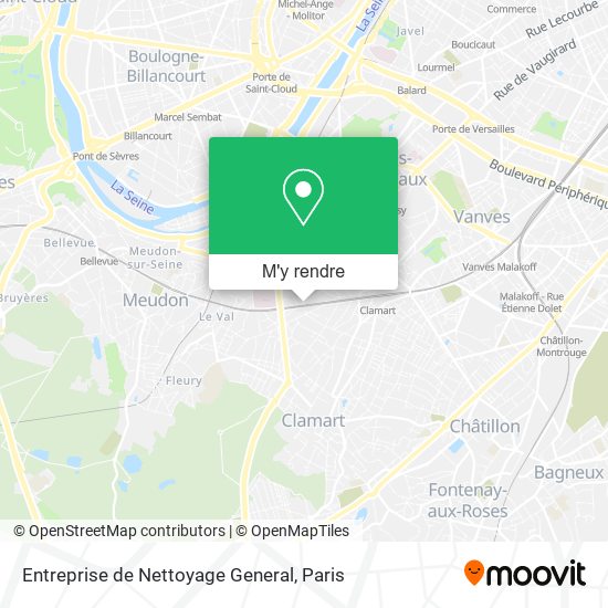 Entreprise de Nettoyage General plan