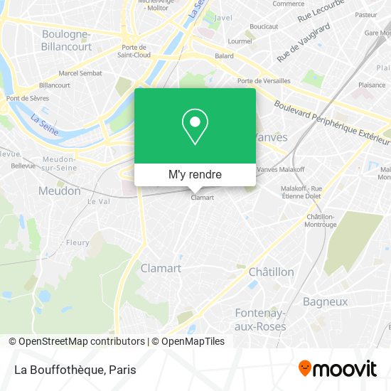 La Bouffothèque plan