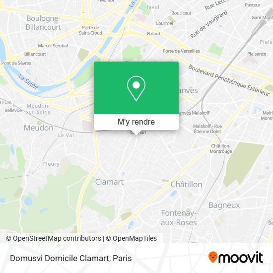 Domusvi Domicile Clamart plan