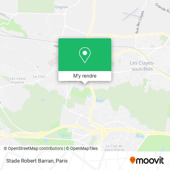 Stade Robert Barran plan