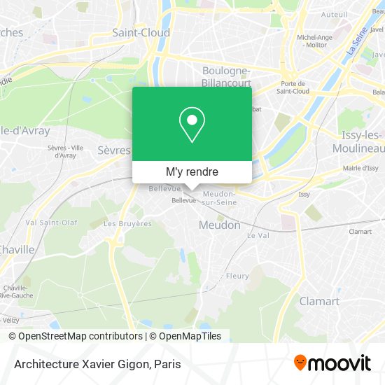 Architecture Xavier Gigon plan