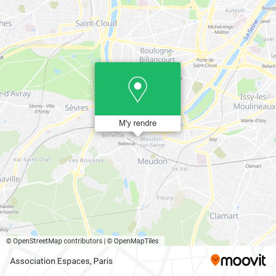 Association Espaces plan