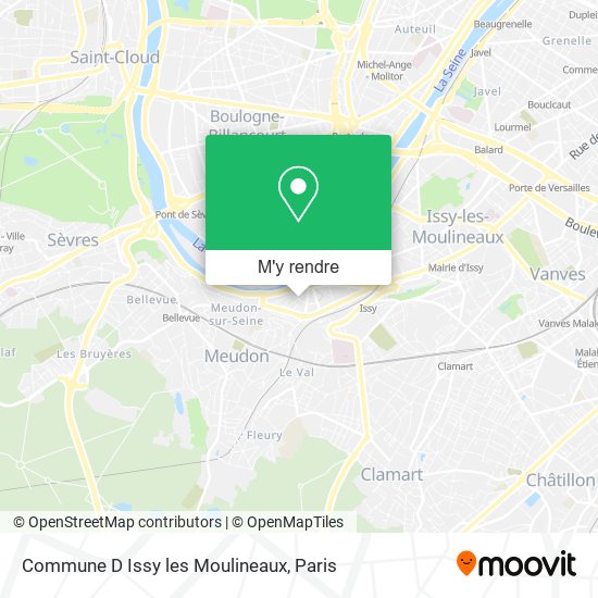 Commune D Issy les Moulineaux plan