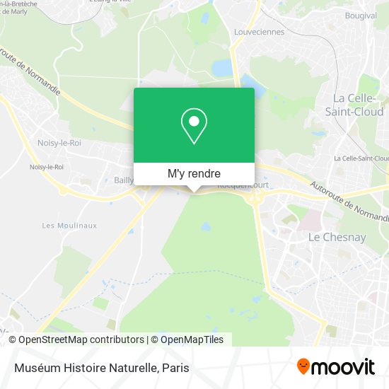 Muséum Histoire Naturelle plan