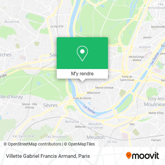 Villette Gabriel Francis Armand plan