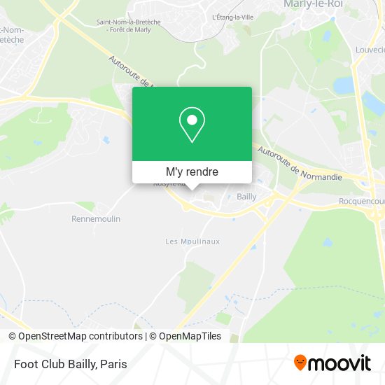 Foot Club Bailly plan