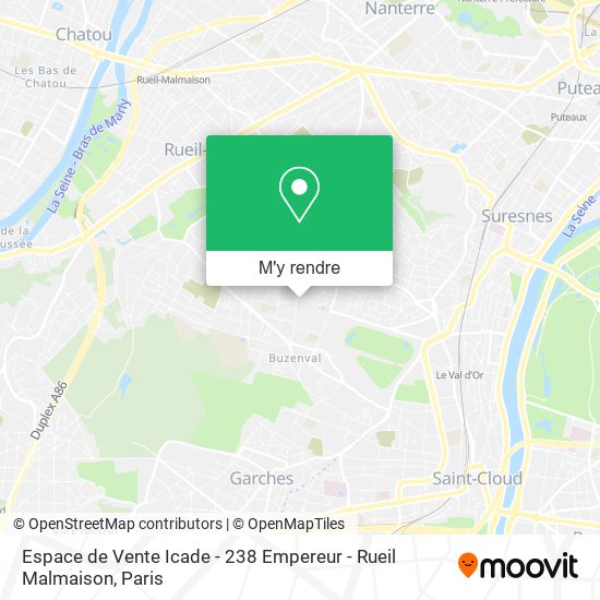 Espace de Vente Icade - 238 Empereur - Rueil Malmaison plan
