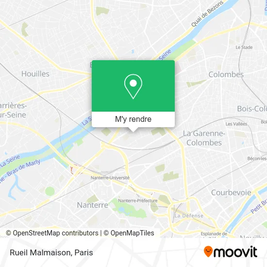 Rueil Malmaison plan