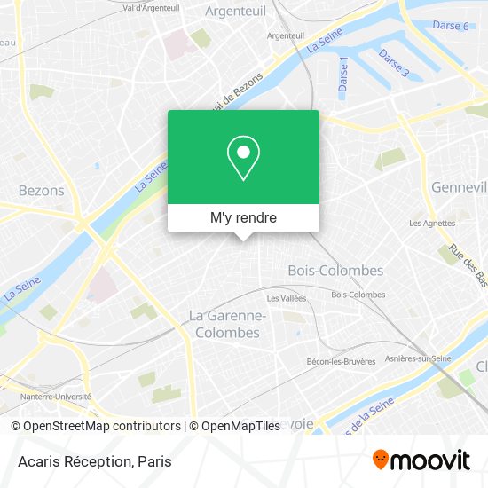 Acaris Réception plan