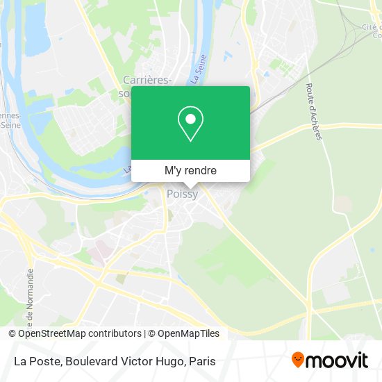La Poste, Boulevard Victor Hugo plan
