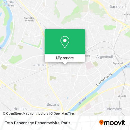 Toto Depannage Depanmoivite plan