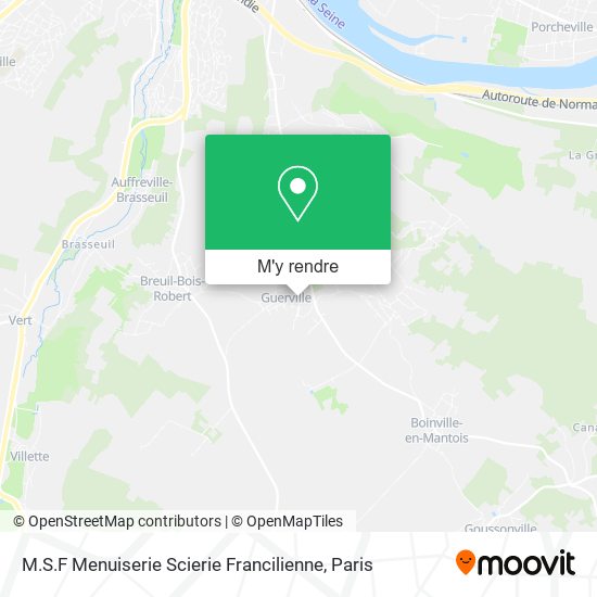 M.S.F Menuiserie Scierie Francilienne plan