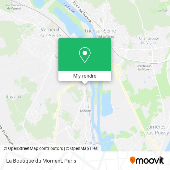 La Boutique du Moment plan