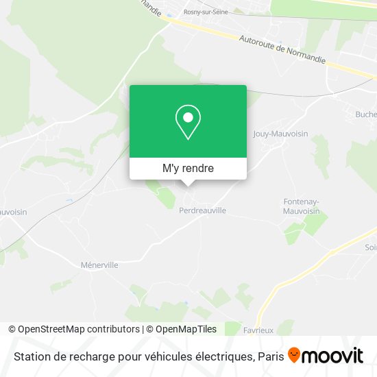 Station de recharge pour véhicules électriques plan