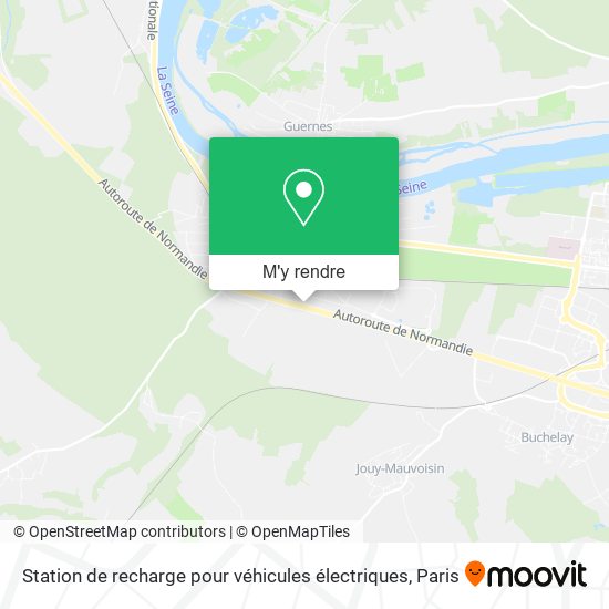 Station de recharge pour véhicules électriques plan