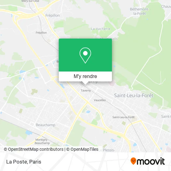 La Poste plan