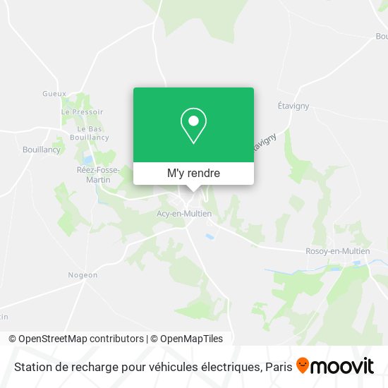 Station de recharge pour véhicules électriques plan