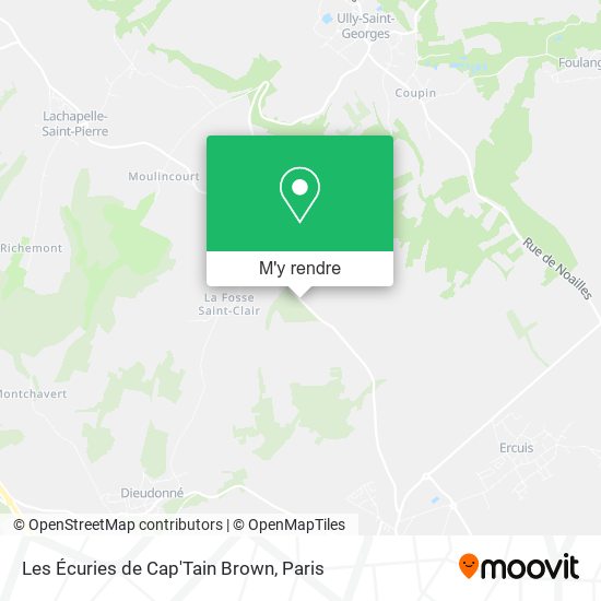 Les Écuries de Cap'Tain Brown plan