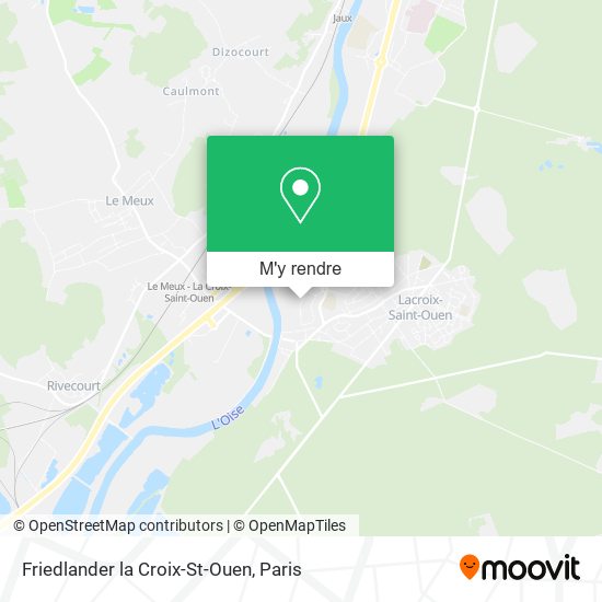 Friedlander la Croix-St-Ouen plan